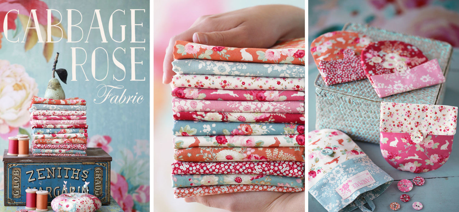 Cabbage Rose and Memory Lane Re-Stock