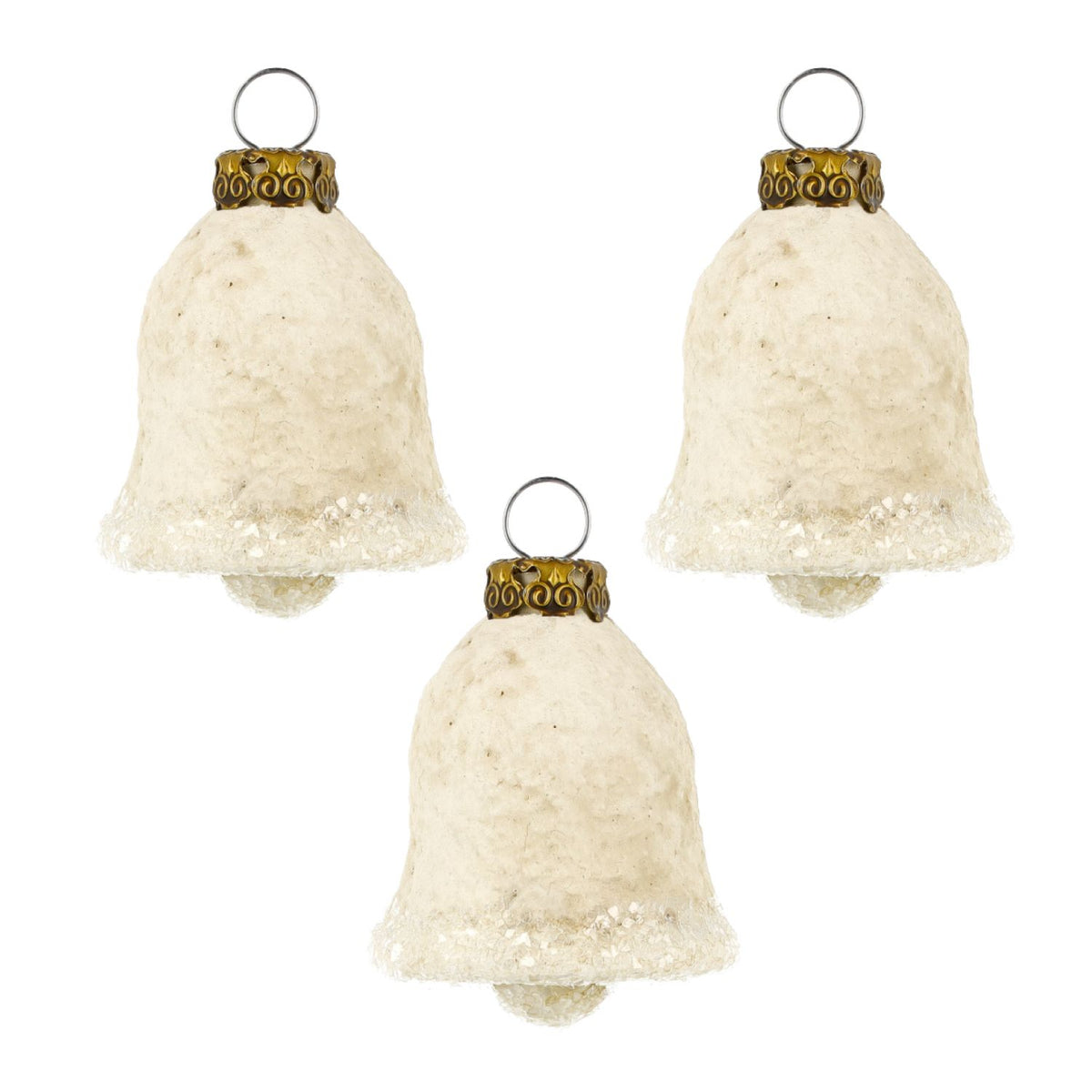 Marolin Christmas Ornament {Bell Set 1 White Christmas}