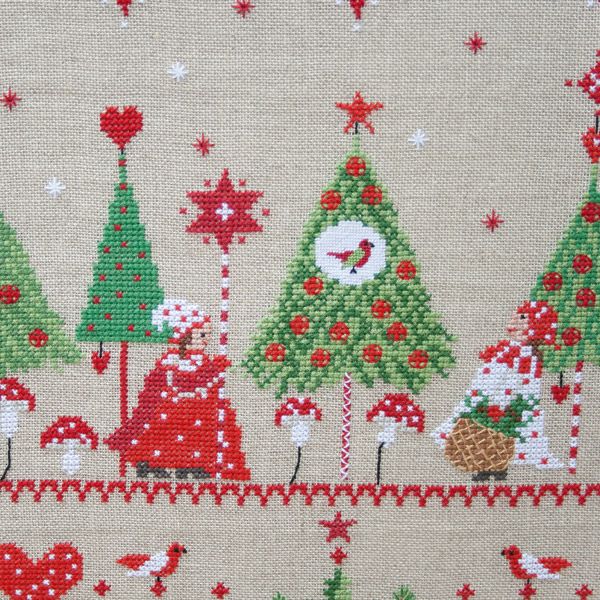 Acufactum Cross Stitch KIT: Advent in the Forest