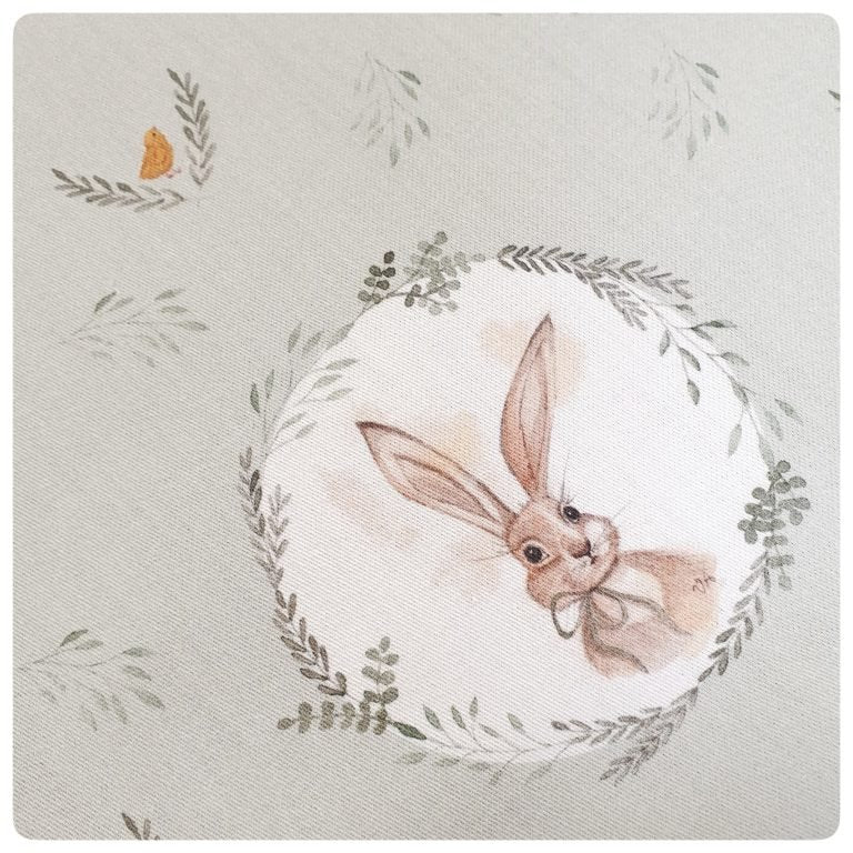 Amiably True: Rabbit in Wreath