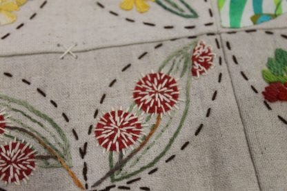 Jardin de Poche Pattern with template included "Around the Bush"