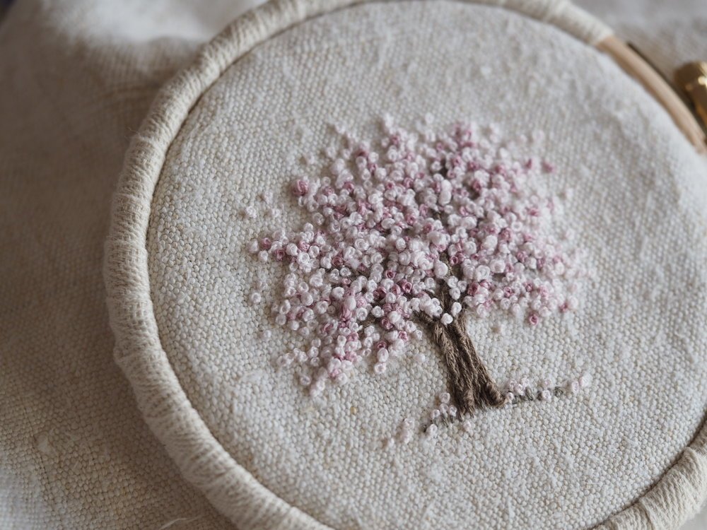 The Stitchery Mini Kit: Spring Tree