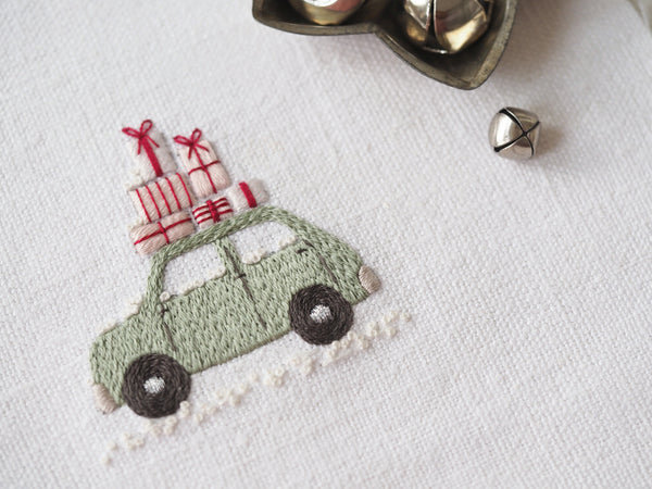 The Stitchery Embroidery Mini Kit: Christmas Baubles