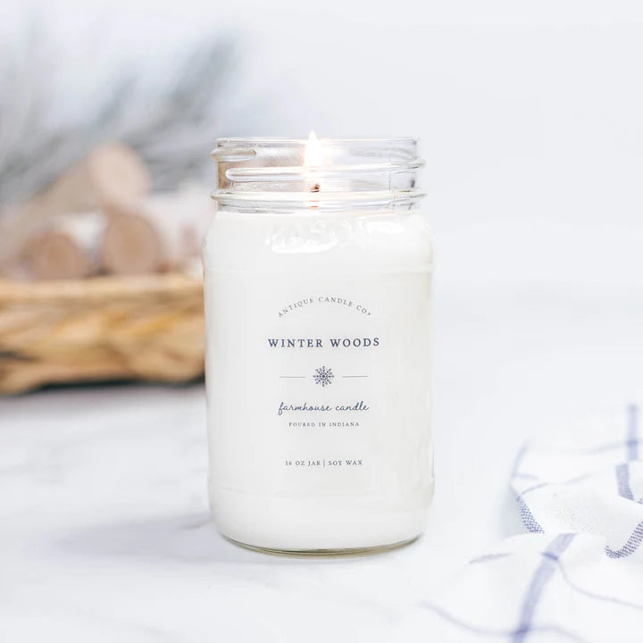 Antique Candle Co Winter Woods