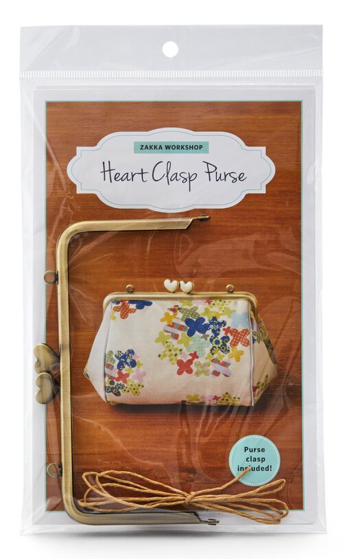 Heart Clasp Purse Kit {Clasp & Pattern}
