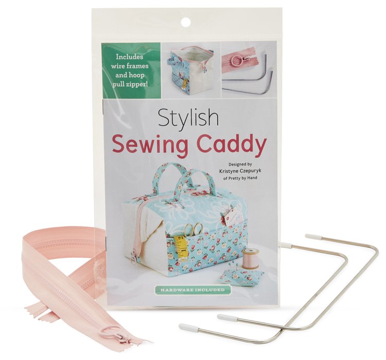 Sewing Caddy: Pattern, Clasp and Zipper Kit