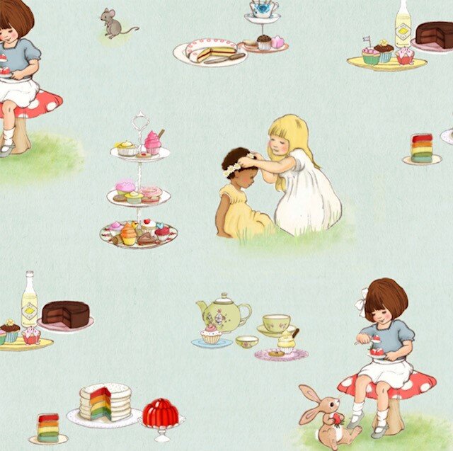 Belle and Boo: Afternoon Tea 60&quot; Wide