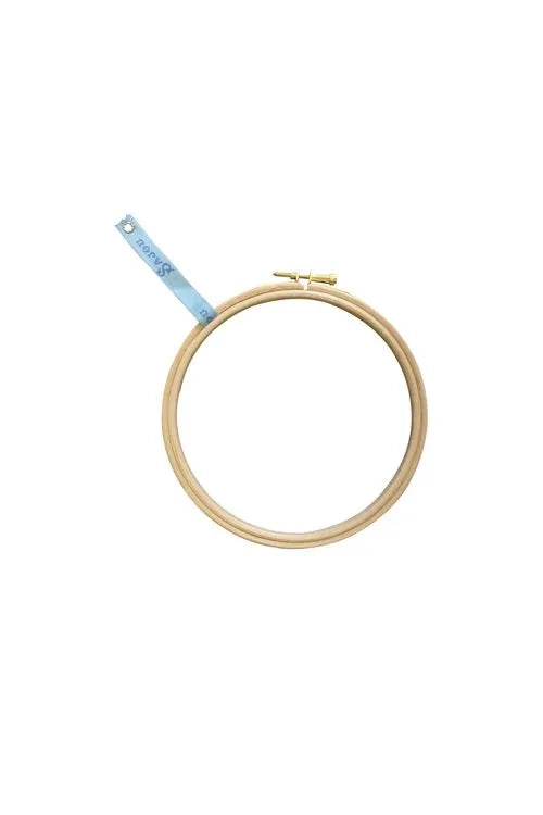 Nurge Adjustable Wood Embroidery Hoop, 8 mm wide - Willow Cottage Quilt Co