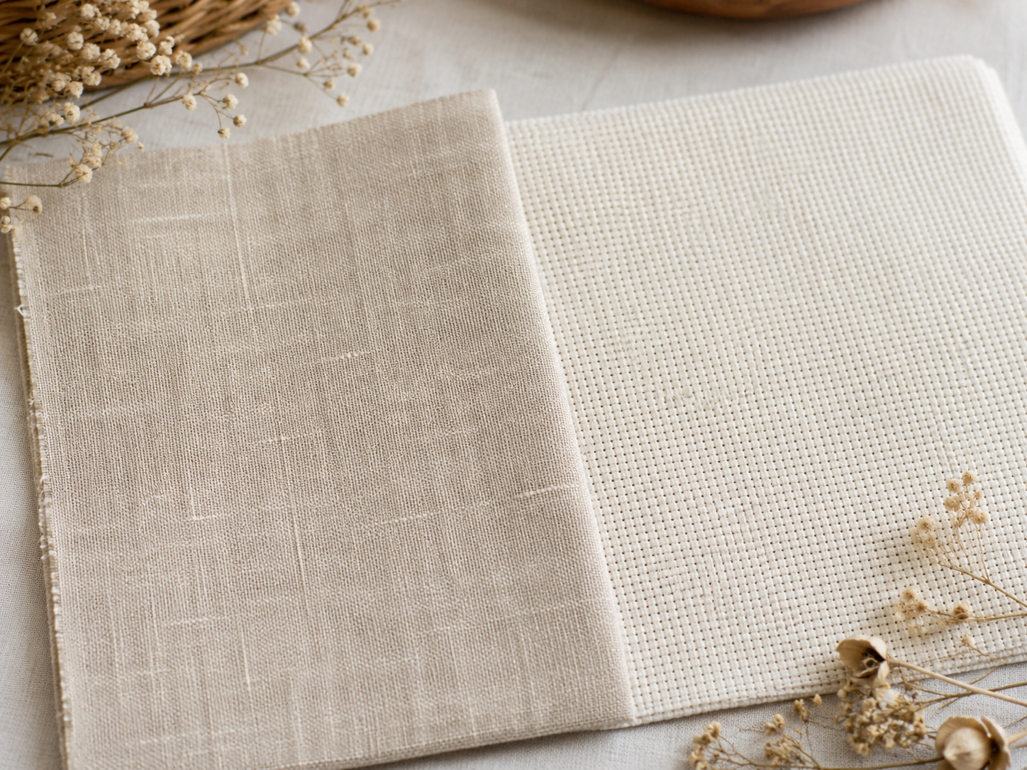 Aida vs Linen: How to Choose Cross Stitch Fabric Count