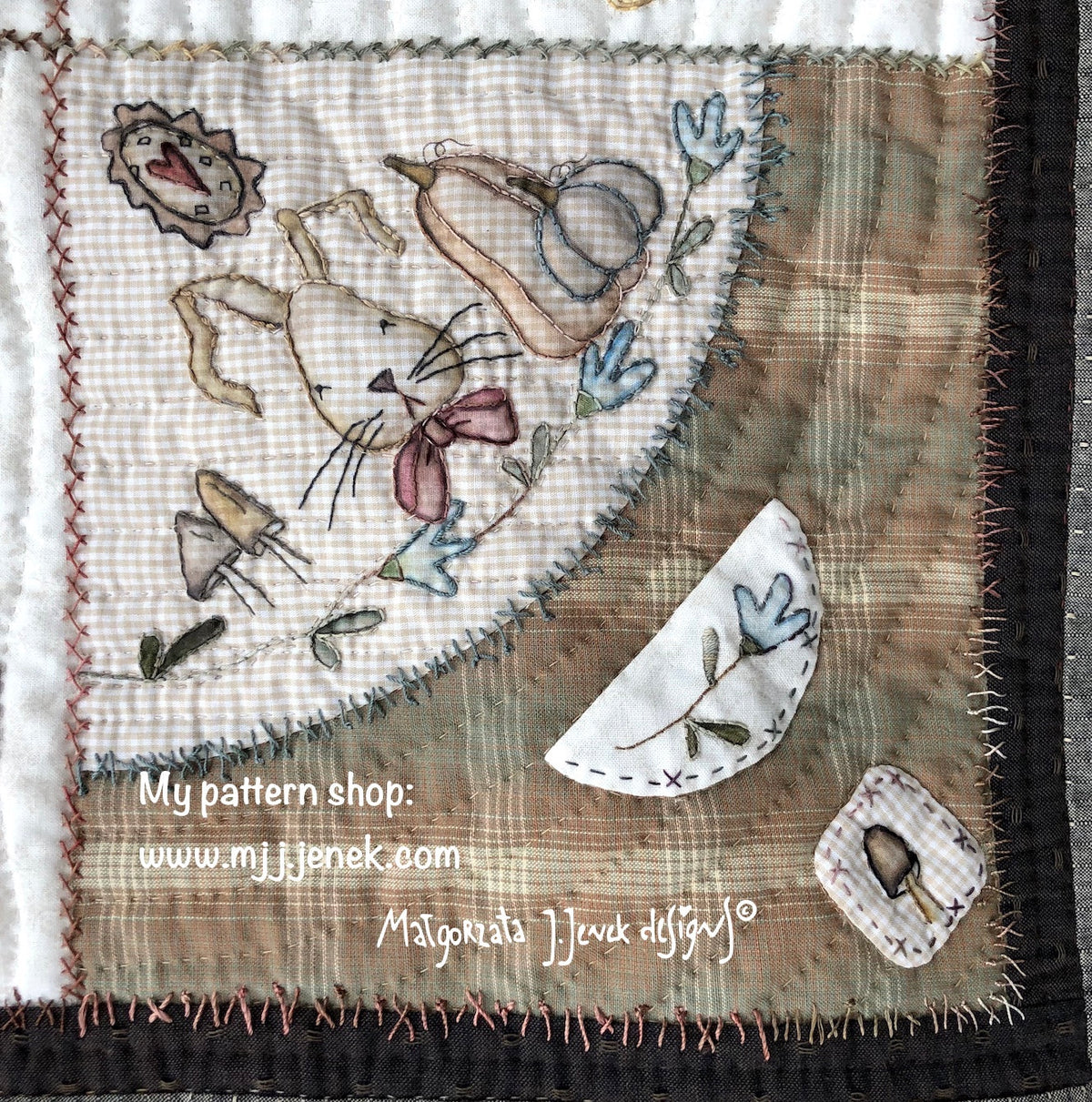 Drawn and Stitched Quilt Pattern