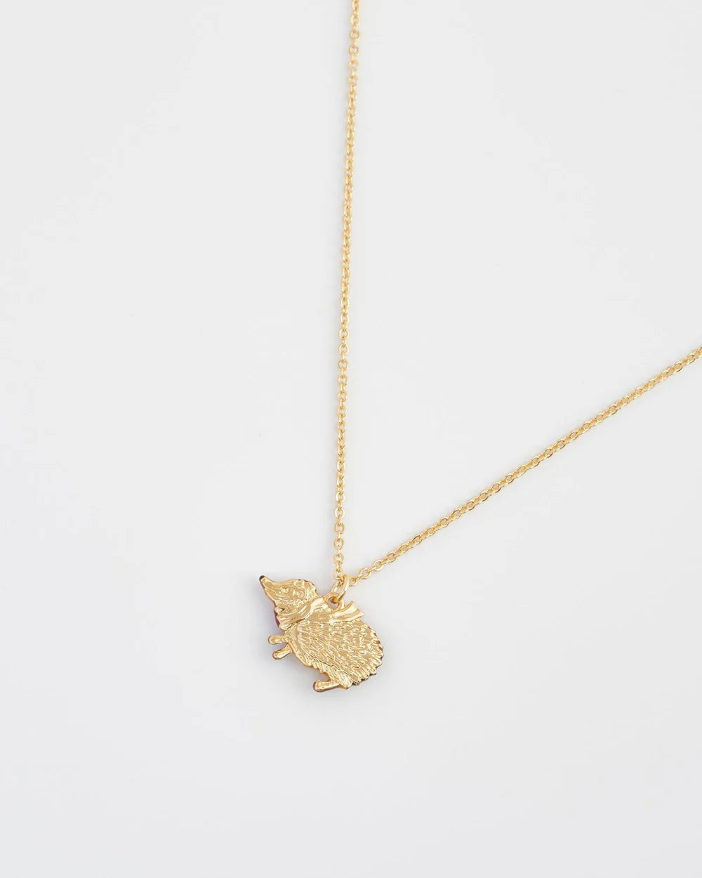 Fable England Cosy Hedgehog Charm Necklace