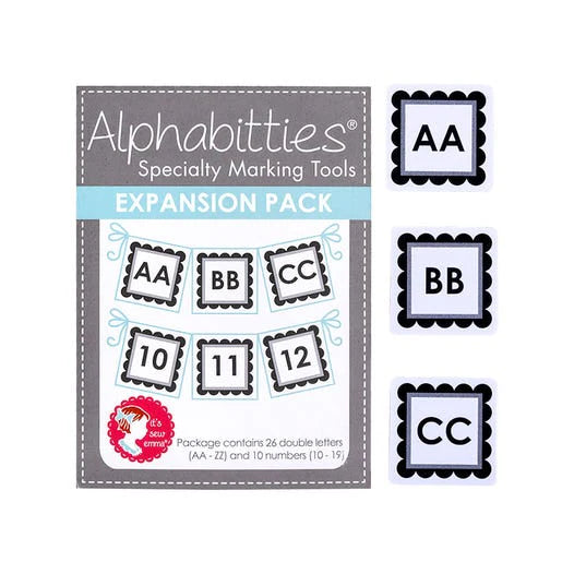 Alphabitties Expansion Pack by It's Sew Emma