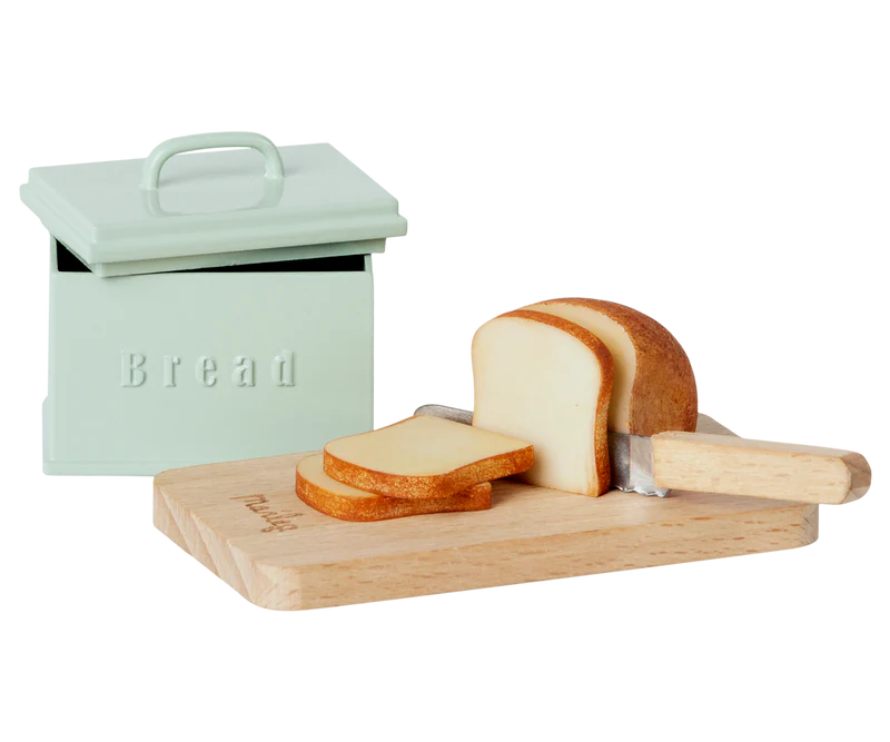 Maileg Bread Box with Utensils