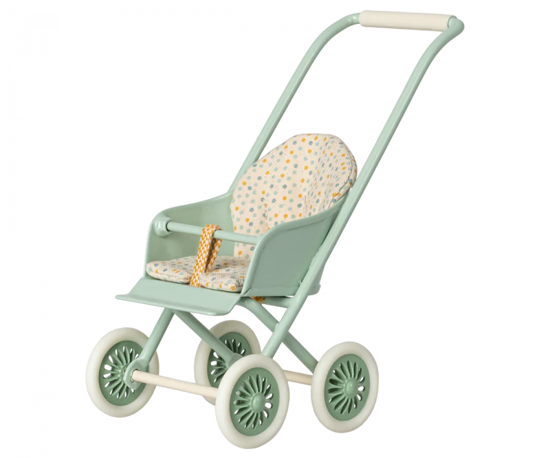 Maileg Stroller-Micro Mint