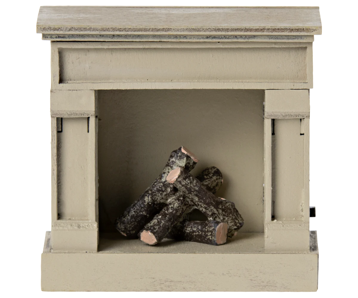 Maileg Fireplace-Mouse