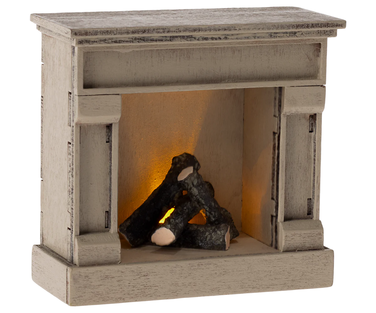 Maileg Fireplace-Mouse