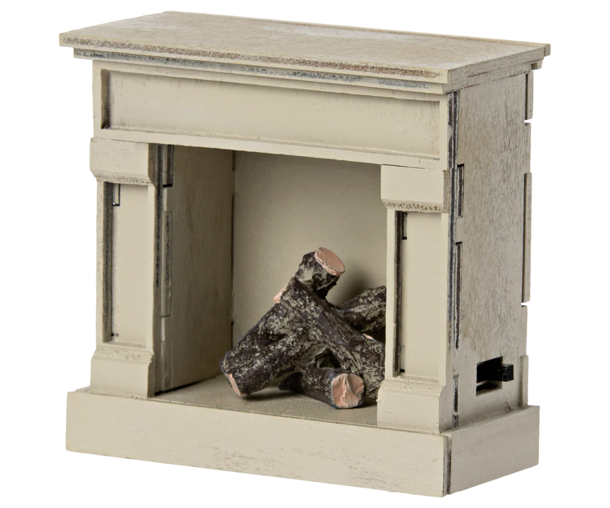 Maileg Fireplace-Mouse