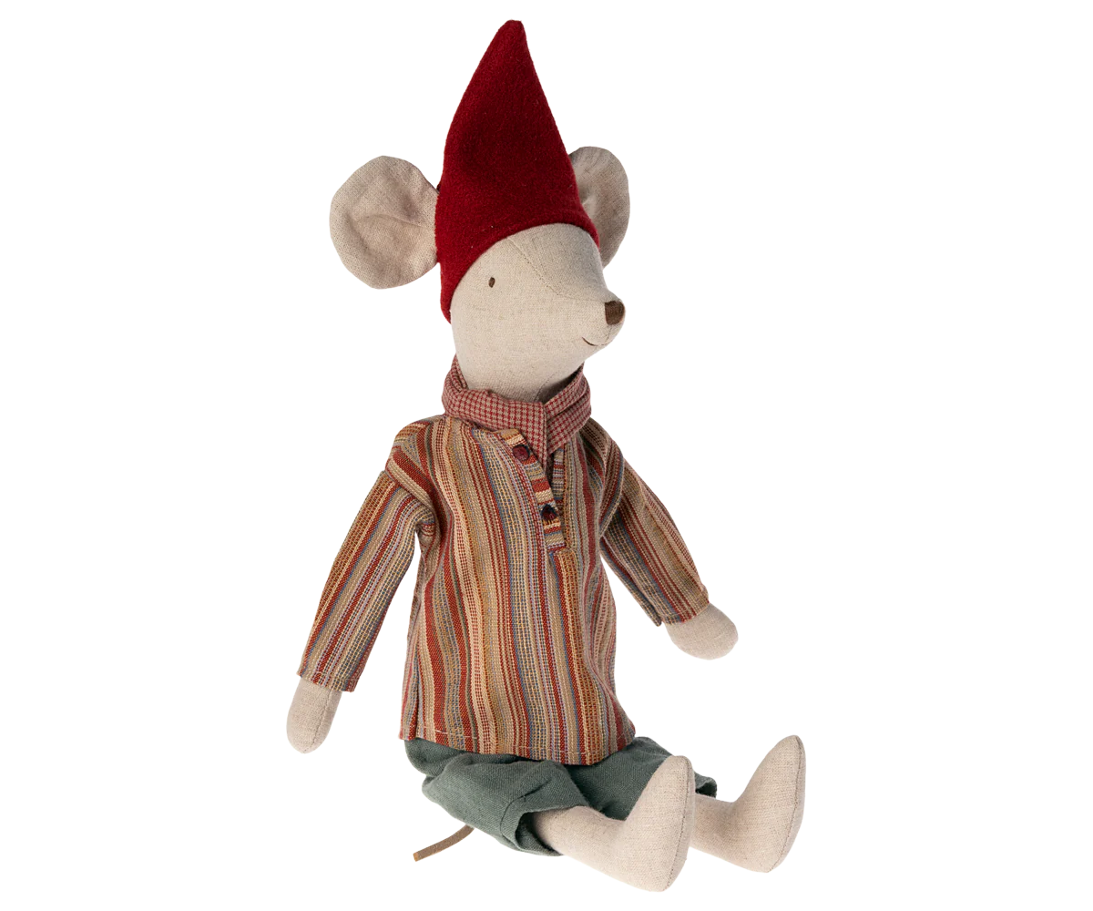 Maileg Christmas Mouse, Medium-Boy