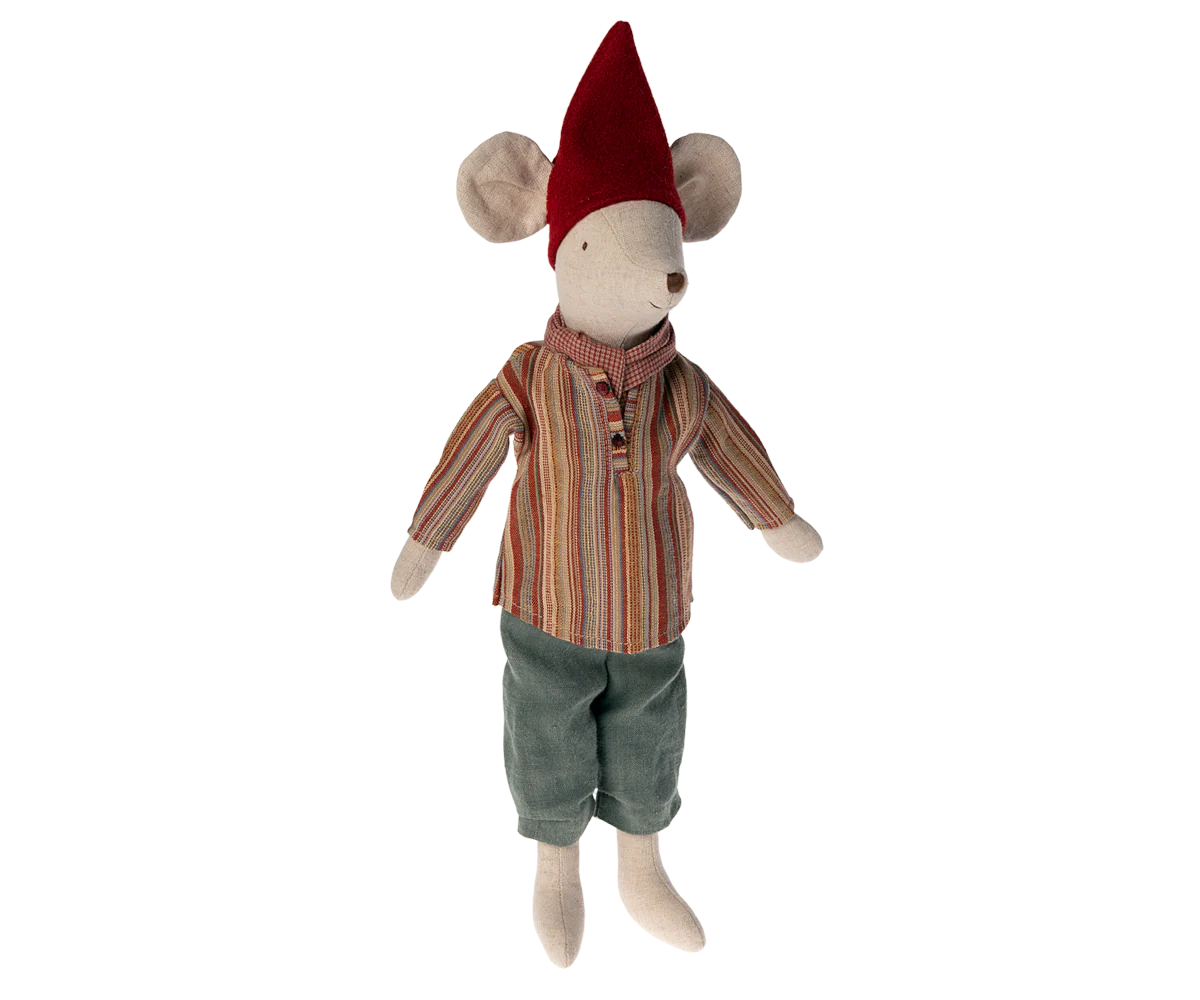 Maileg Christmas Mouse, Medium-Boy