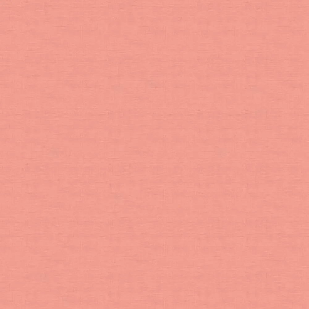 Makower Linen Texture {Coral Pink P}