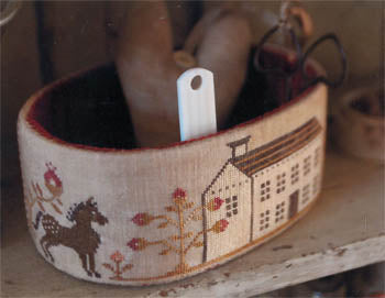 Stacy Nash +Primrose Farm Sewing Basket+ Paper Pattern