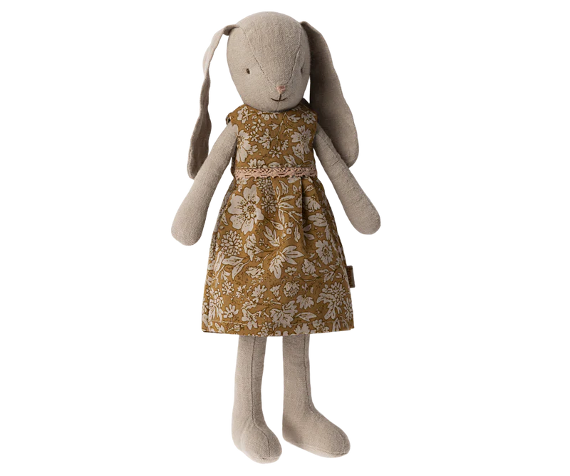 Maileg Bunny Size 2, Classic Flower Dress