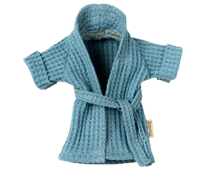 Maileg Bathrobe Dusty Blue