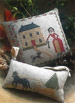 Stacy Nash Sleigh Bells Pinkeep & Ornament Paper Pattern