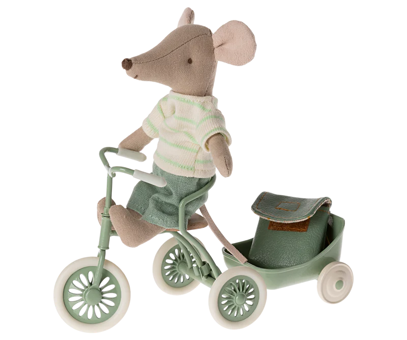 Maileg Tricycle Mouse, Big Sister or Brother