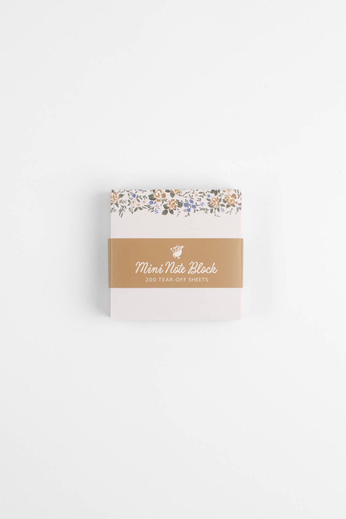 Blossom Mini Note Block - Floral Notepad