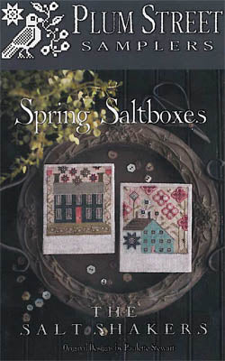Spring Saltboxes by Plum Street Samplers Pattern