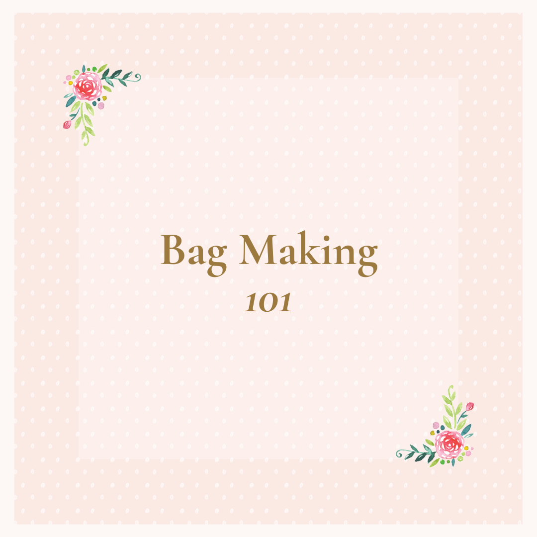Bag Making 101-The Piecekeeper Project Bag November 26, 2025