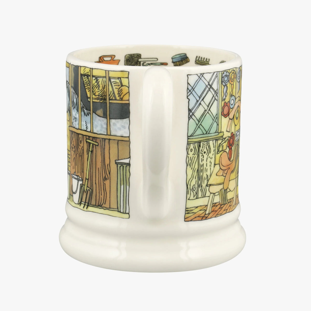 Emma Bridgewater Mug: Down at the Stables 1/2 Pint