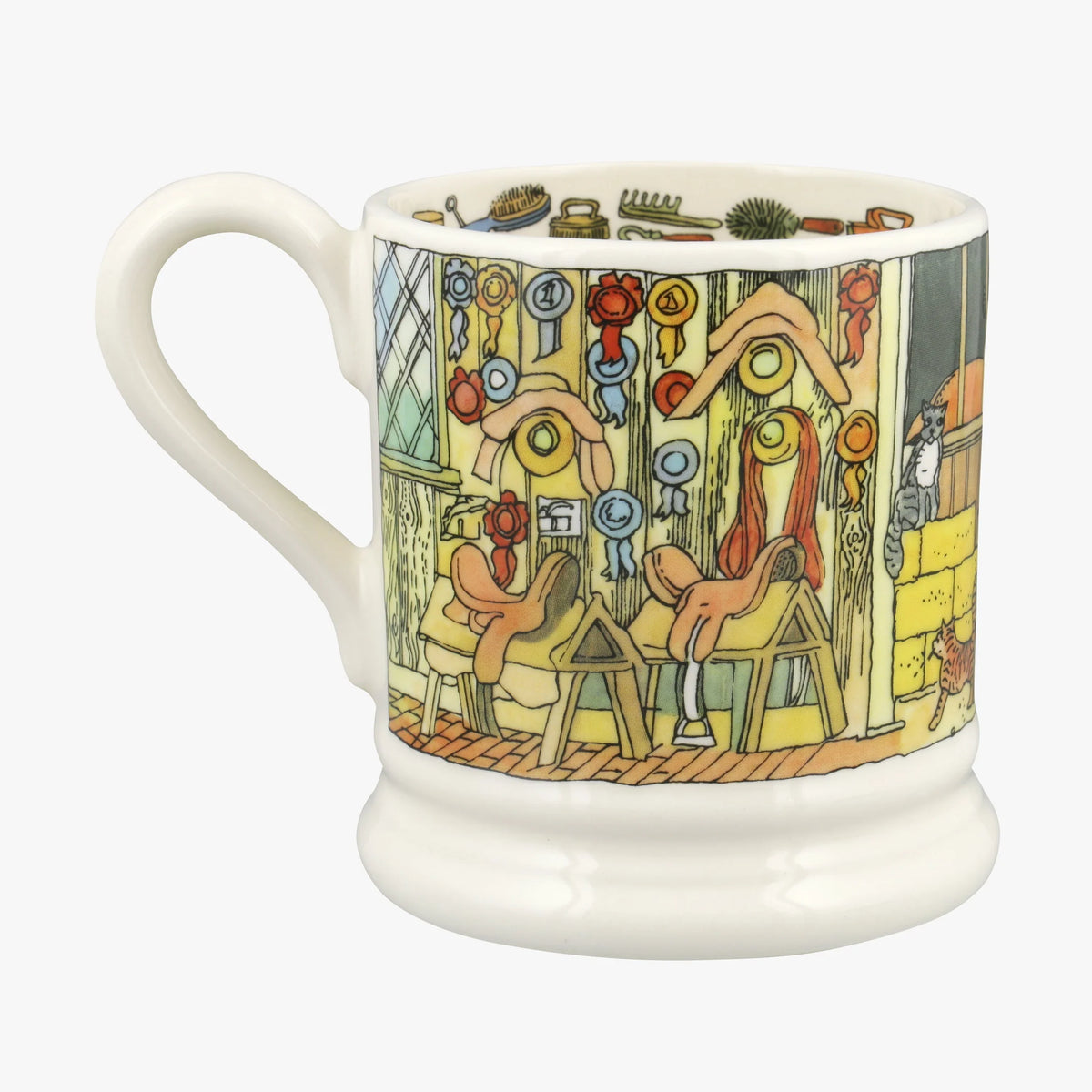 Emma Bridgewater Mug: Down at the Stables 1/2 Pint