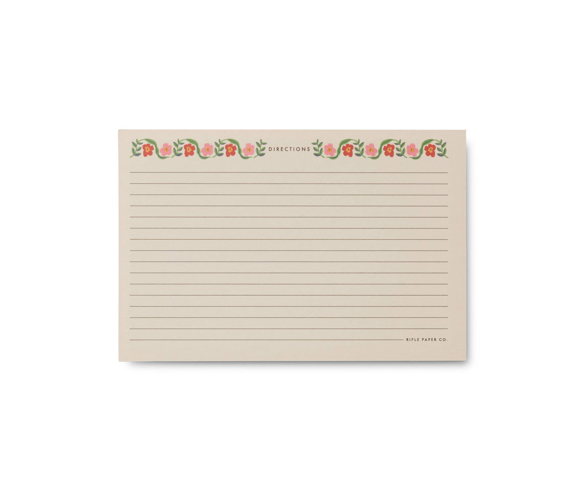 Pack of 12 Cherry Farm Recipe Cards