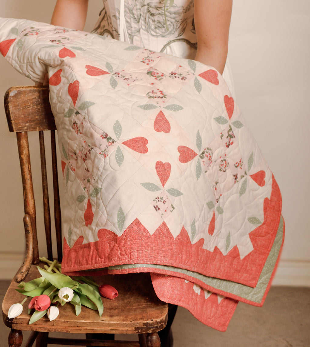 Acufactum Fruity Quilts Heart Berry Quilt KIT