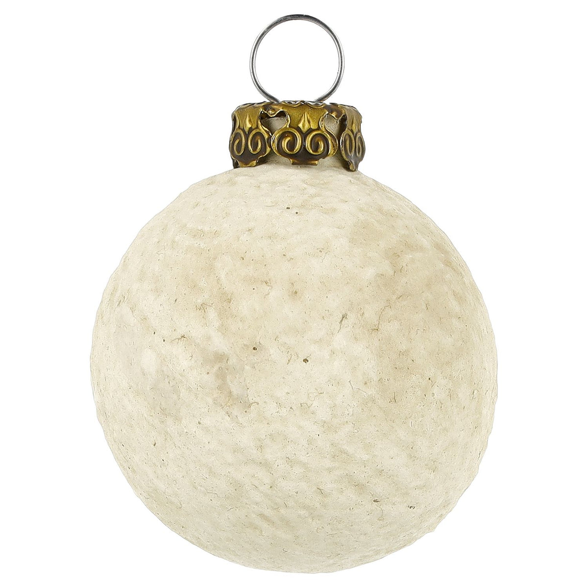 Marolin Christmas Ornament {Set of Christmas Balls, White Christmas}