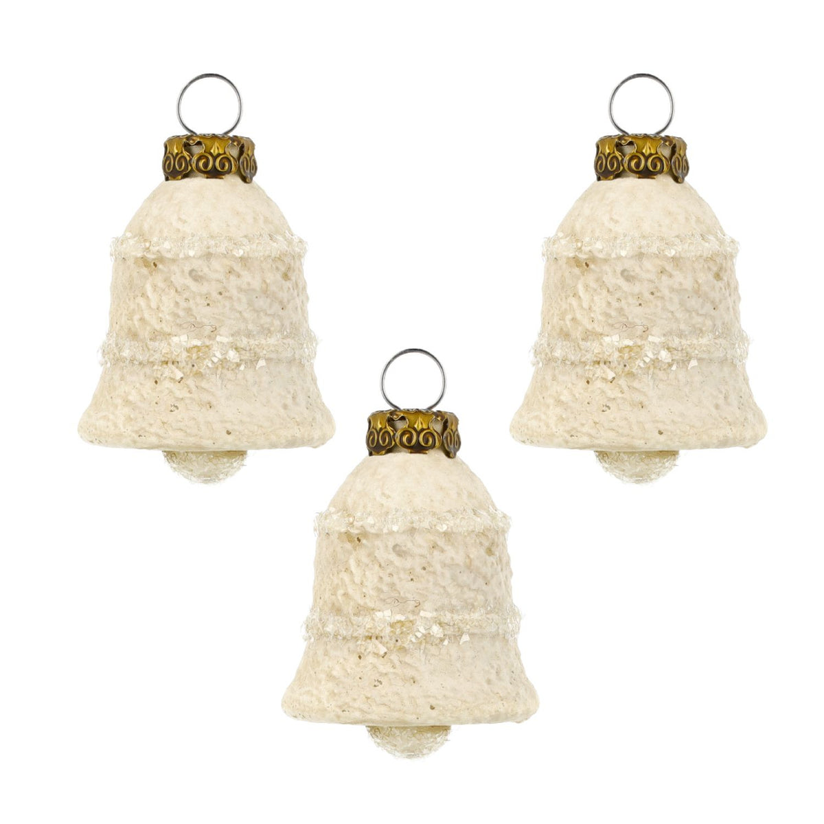 Marolin Christmas Ornament {Bell Set 2, White Christmas}