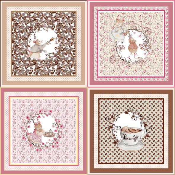 Amiably True Coffee Break {4 panel}