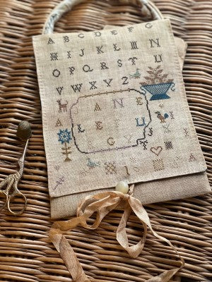 Stacy Nash Jane Lefurgy Hoop & Thread Sewing Bag Cross stitch pattern