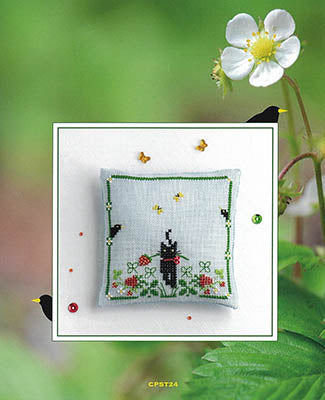 Strawberry Thief pattern by Cotton Pixels