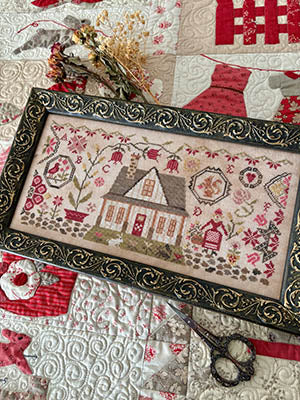 Quaker Farmhouse, by Pansy Patch Quilts and Stitchery & Blueberry Ridge Design