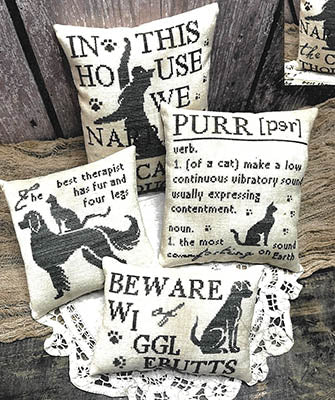 Furry Babies II pattern by The Primitive Hare
