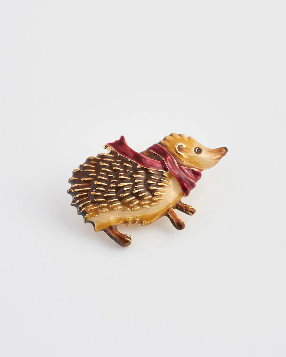 Fable England Cosy Hedgehog Brooch