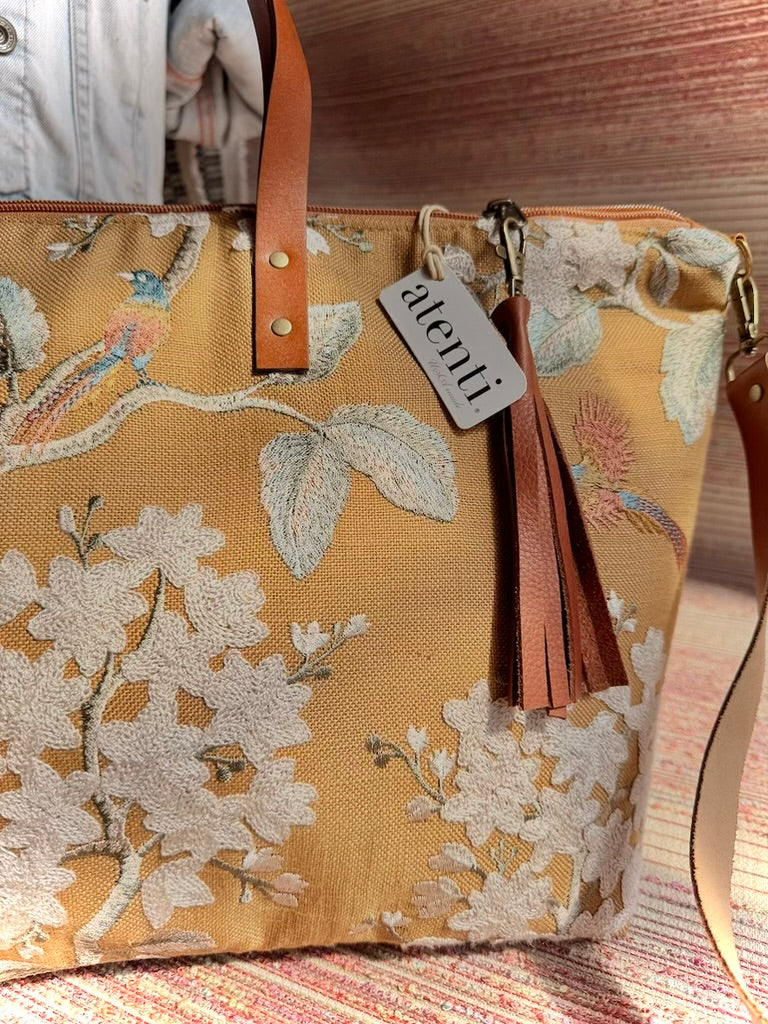 Atenti Apricot Buddy Bag