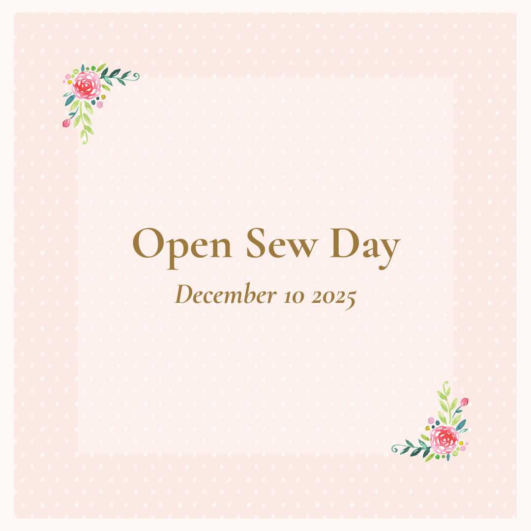 Open Sew Day, December 10, 2025