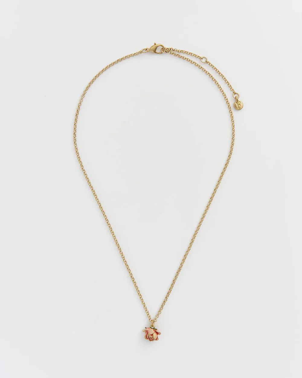 Fable England Rose Bud Necklace