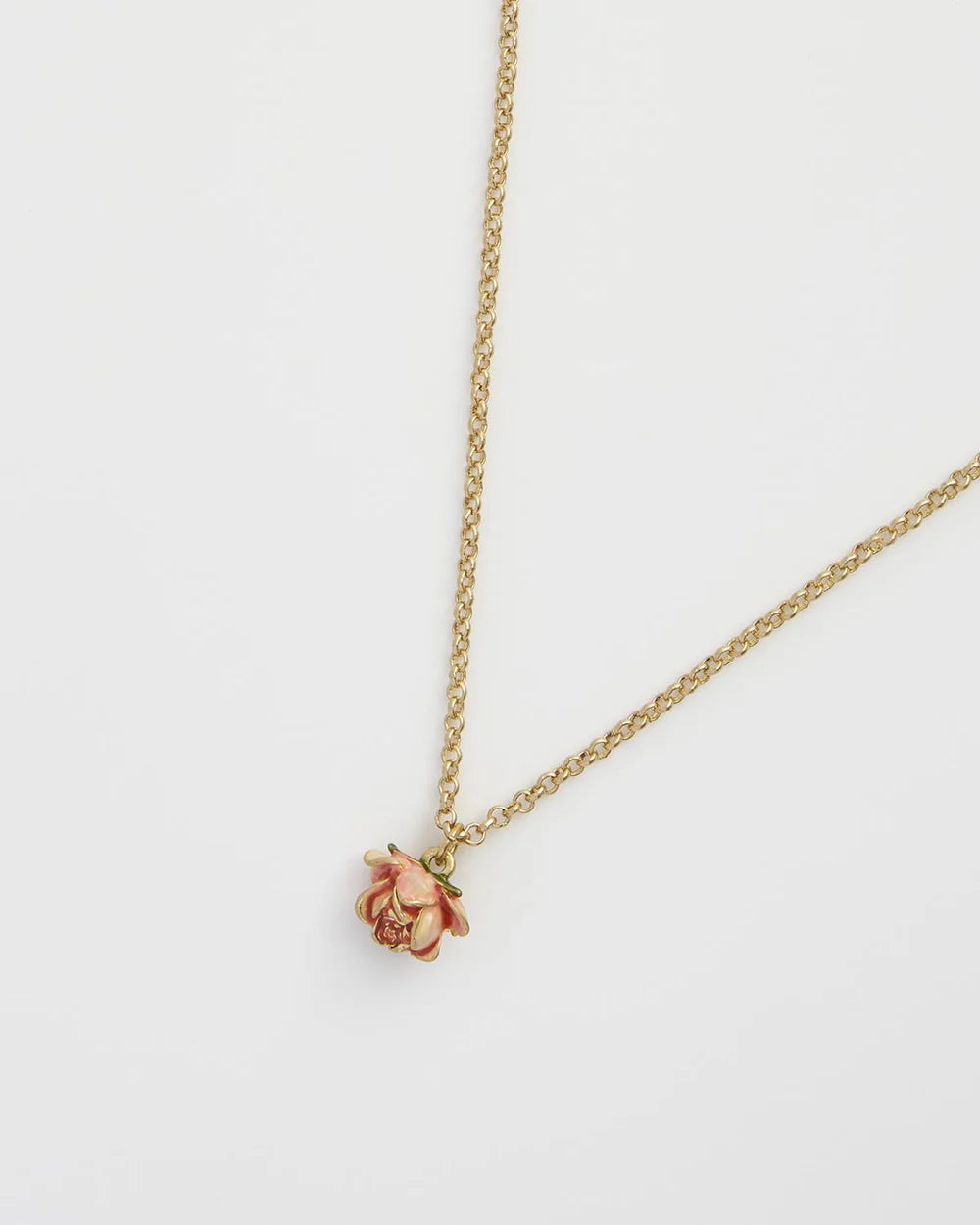 Fable England Rose Bud Necklace