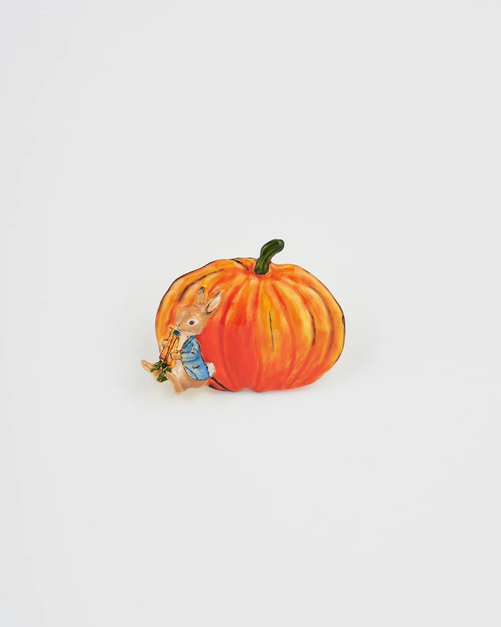 Fable England Peter Rabbit Pumpkin Brooch
