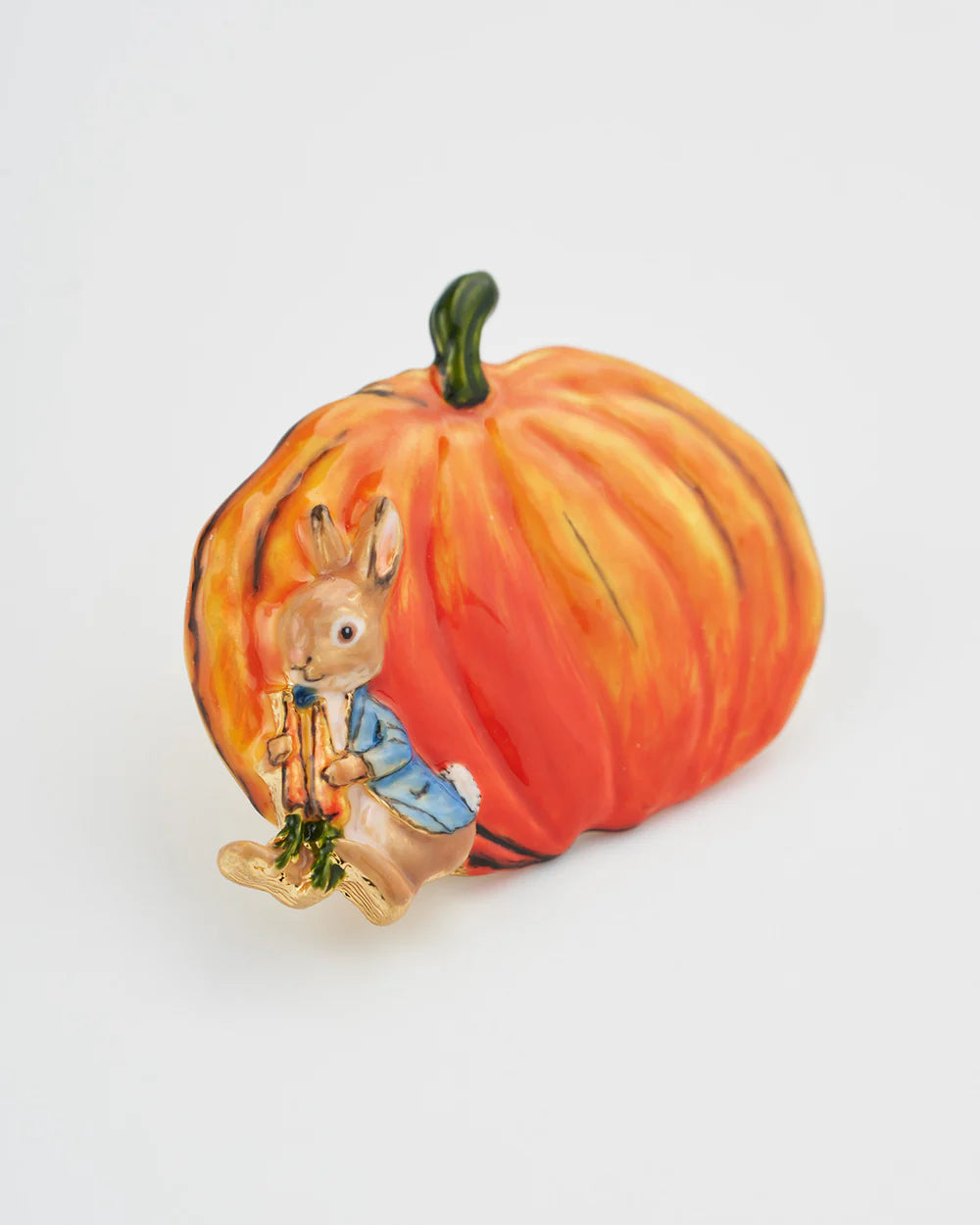 Fable England Peter Rabbit Pumpkin Brooch